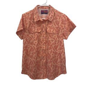 Xcaster Outdoor Womens Short Sleeve UPF Sun Protection Shirt Medium